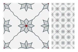 vintage tegels patronen antiek naadloos ontwerp vector