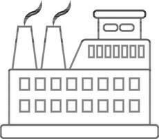 illustratie van industrieel verwerken fabriek. vector