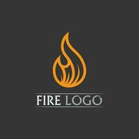 brand logo en pictogram, hete vlammende element vector vlam illustratie ontwerp energie, warm, waarschuwing, koken teken, logo, pictogram, licht, macht warmte