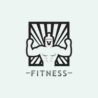 fitness logo ontwerp vector illustrationicon