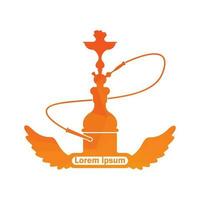 hookah Arabisch shisha ontwerp vector illustratie