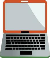 laptop toetsenbord technologie vector