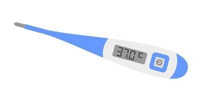 elektronische thermometer achtergrond in vector