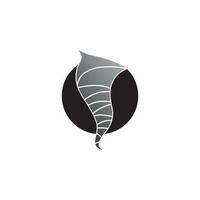 tornado symbool vectorillustratie vector