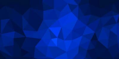 abstract blauw meetkundig achtergrond met driehoeken ontwerp vector