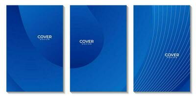 flyers blauw abstract achtergrond. vector illustratie