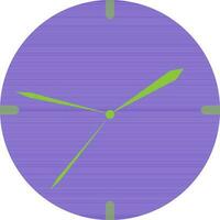 blauw en groen horloge. vector