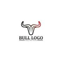 stier buffel hoofd, koe, dierlijke mascotte logo ontwerp vector voor sport hoorn buffel, dier, zoogdieren, hoofd logo, wild, matador