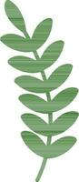 illustratie van groen bladeren. vector