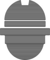 bouw veiligheid helm icoon. vector