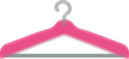 roze en grijs hanger symbool. vector