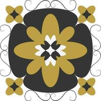 illustratie van elegant bloemen patroon. vector