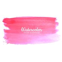 Moderne roze waterverfachtergrond vector