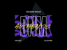 ontwerp t-shirt streetwear kleding authentiek denim vector typografie perfect voor modern kleding