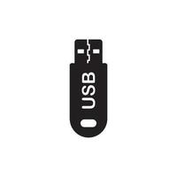 usb pictogram vector