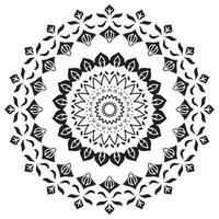 mandala patroon stencil abstract bloemen ornament vector