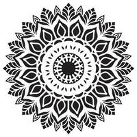 mandala patroon stencil abstract bloemen ornament vector