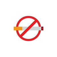 niet roken icoon vector