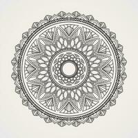 bloem mandala's met mooi ster vormen vector