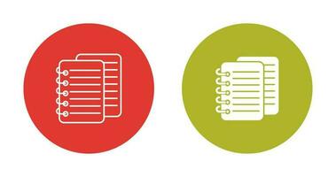 notities vector pictogram