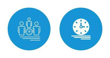 team management vector pictogram