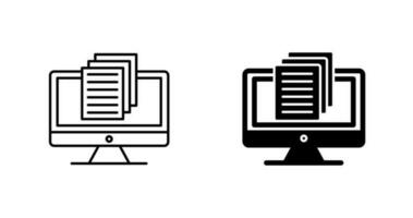 document vector pictogram