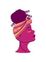 Afro-Amerikaanse vrouw vector