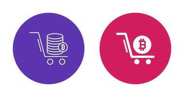 trolley vector pictogram vector