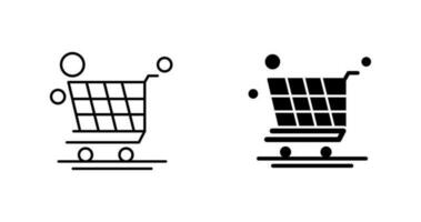 trolley vector pictogram vector