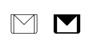 uniek e-mail vector icoon