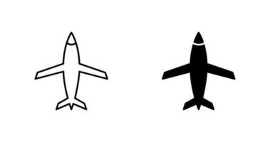 vliegtuig vector pictogram