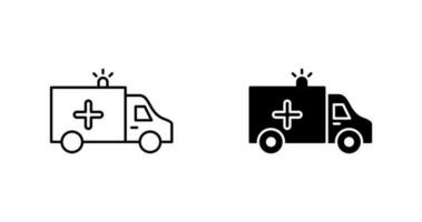 ambulance vector pictogram