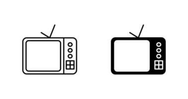 TV reeks vector icoon