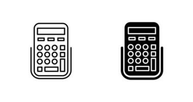 rekenmachine vector pictogram