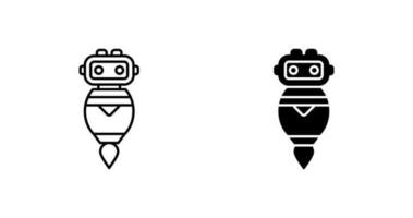 robot vector pictogram