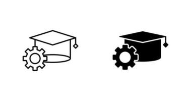 bachelor opleiding vector icoon