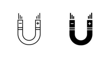 magneet vector pictogram