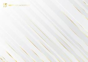 abstracte geometrische gouden kleurovergang felle kleur glanzende beweging diagonaal witte achtergrond luxe stijl. sjabloon voor brochure, print, advertentie, tijdschrift, poster, website, tijdschrift, folder, jaarverslag. vector