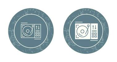 draaitafel vector pictogram