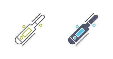 thermometer vector pictogram