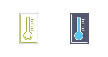 thermometer vector pictogram