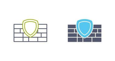 firewall vector pictogram