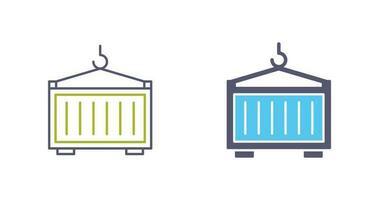 container vector pictogram