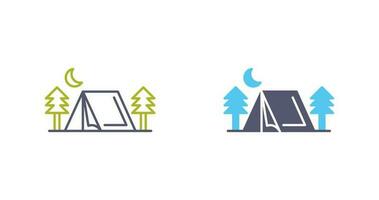 tent vector pictogram