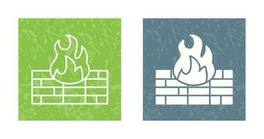 firewall vector pictogram