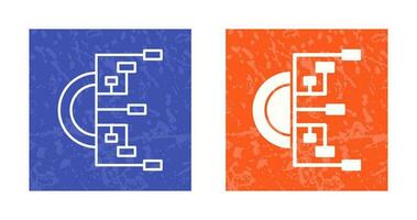 stroomdiagram vector pictogram