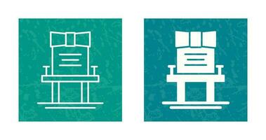 stoel vector pictogram