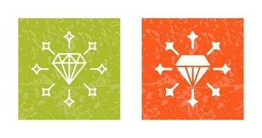 diamant vector pictogram