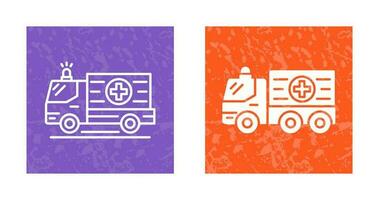 ambulance vector pictogram