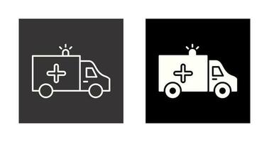 ambulance vector pictogram